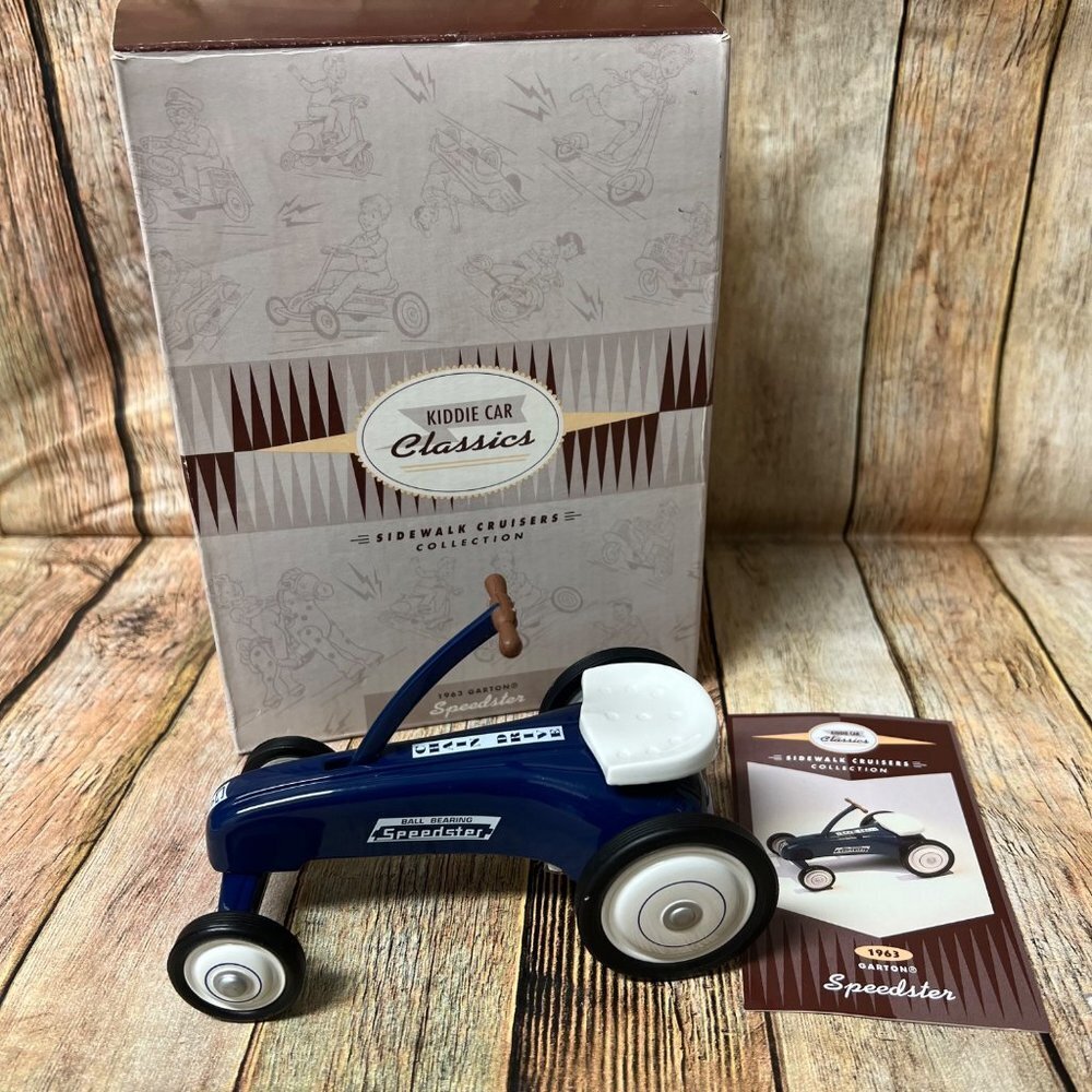 1963 Garton Speedster Kiddie Car Classics Collection diecast ~ BRAND NEW